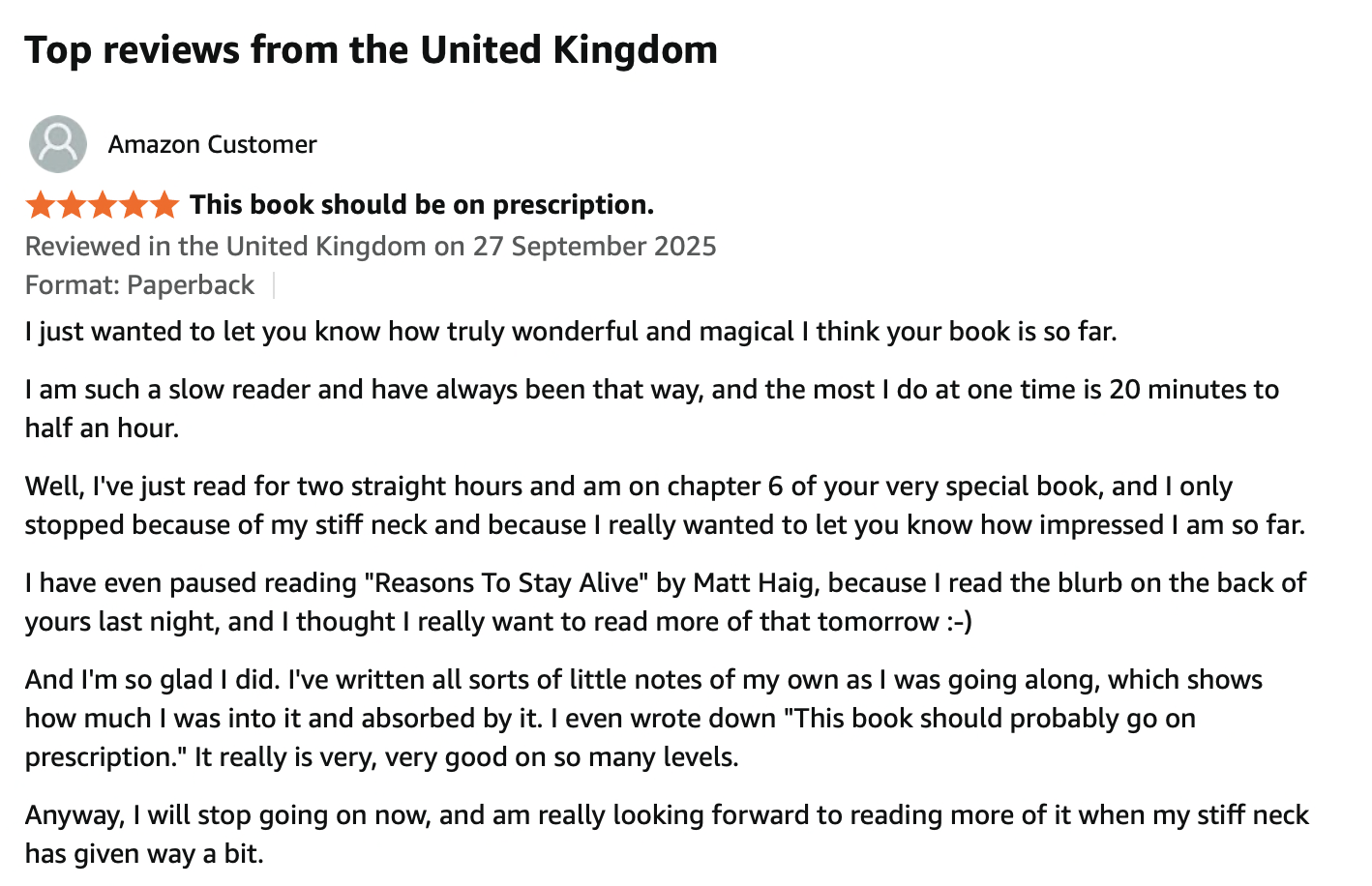 ADHD books Amazon review